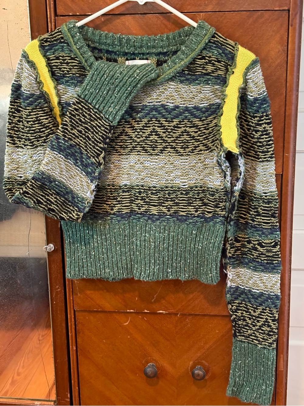 BDG Noah Textured Crew Neck Jumper from Urban Outfitters in size S